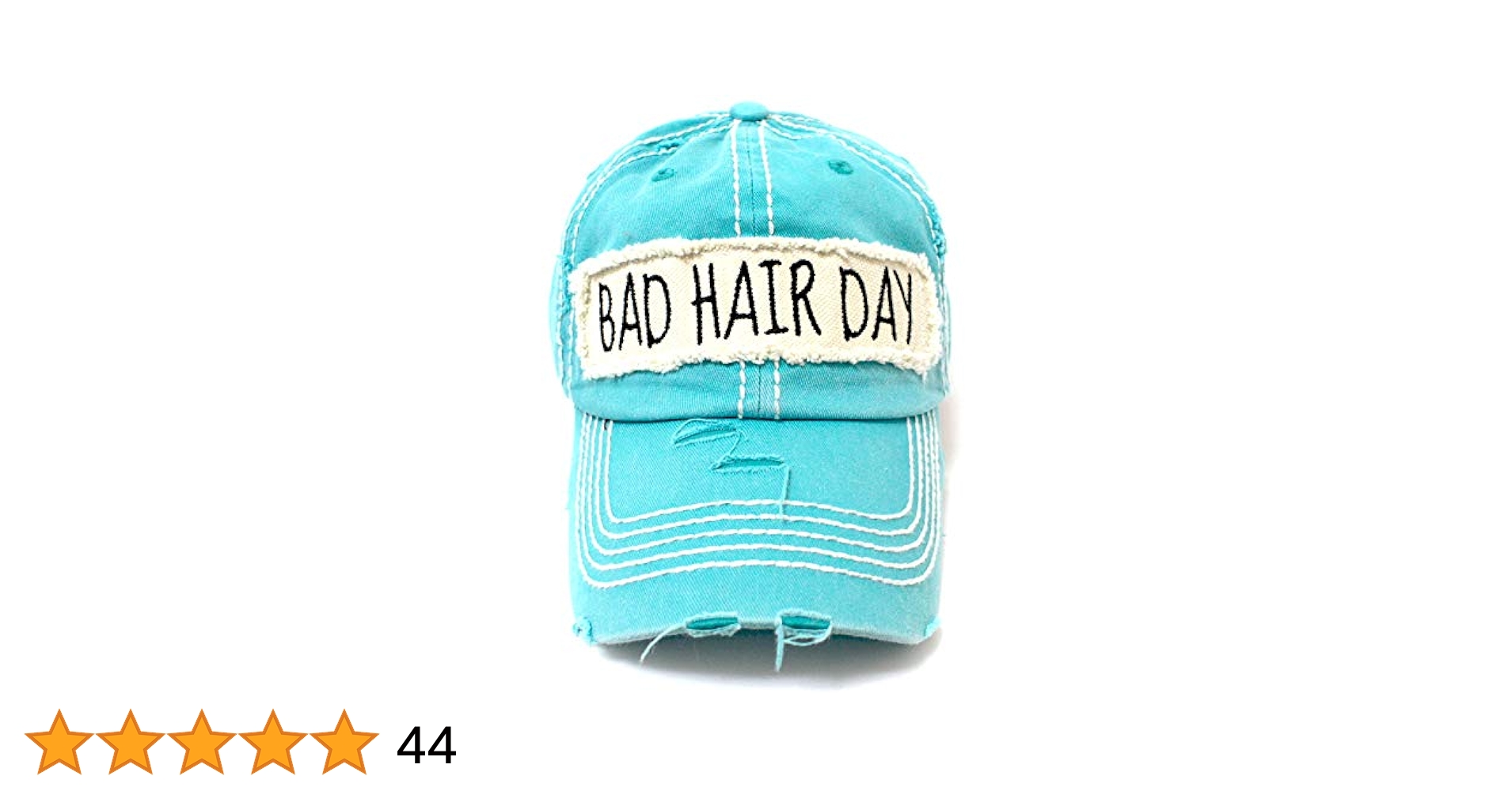 あいみょん着用 BAD HAIR DAYキャップ Amazon | ターコイズ